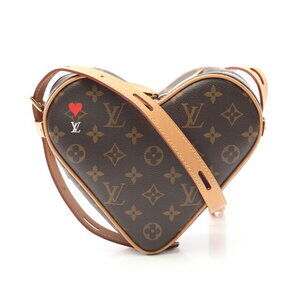 Louis Vuitton Sac Cool Shoulder Bag Leather Brown